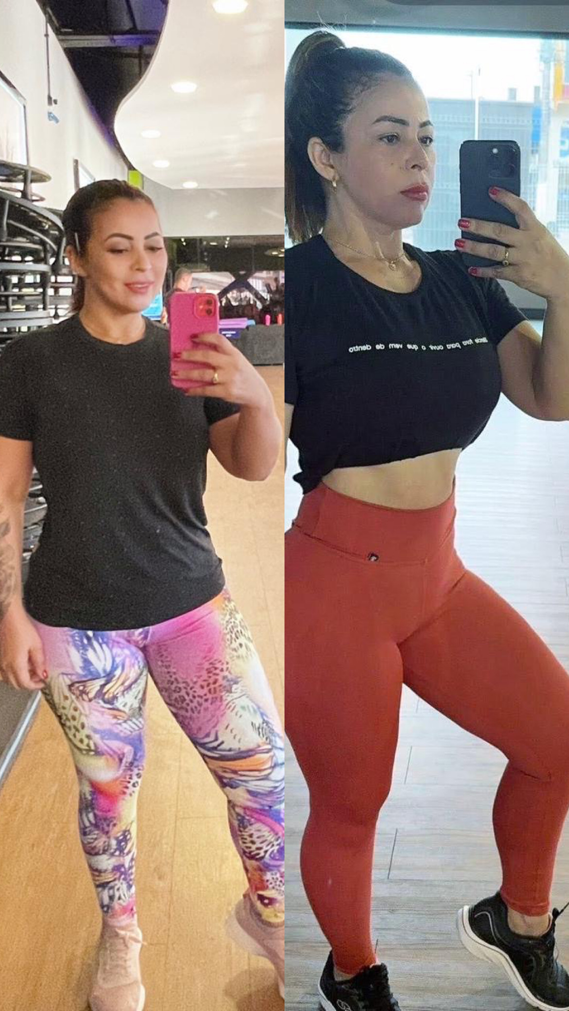 Resultado de Áurea - antes e depois