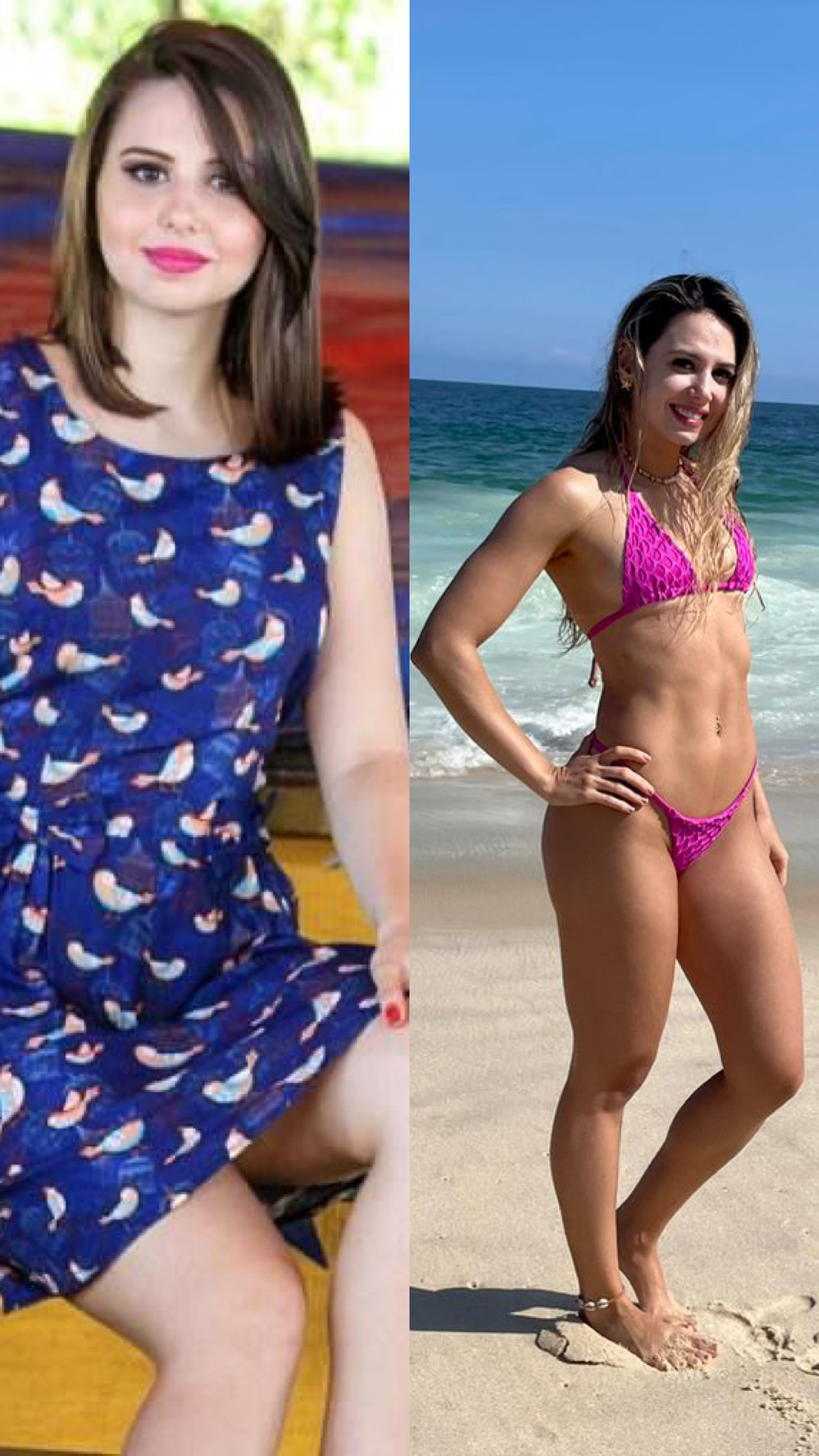 Resultado de Dianna - antes e depois